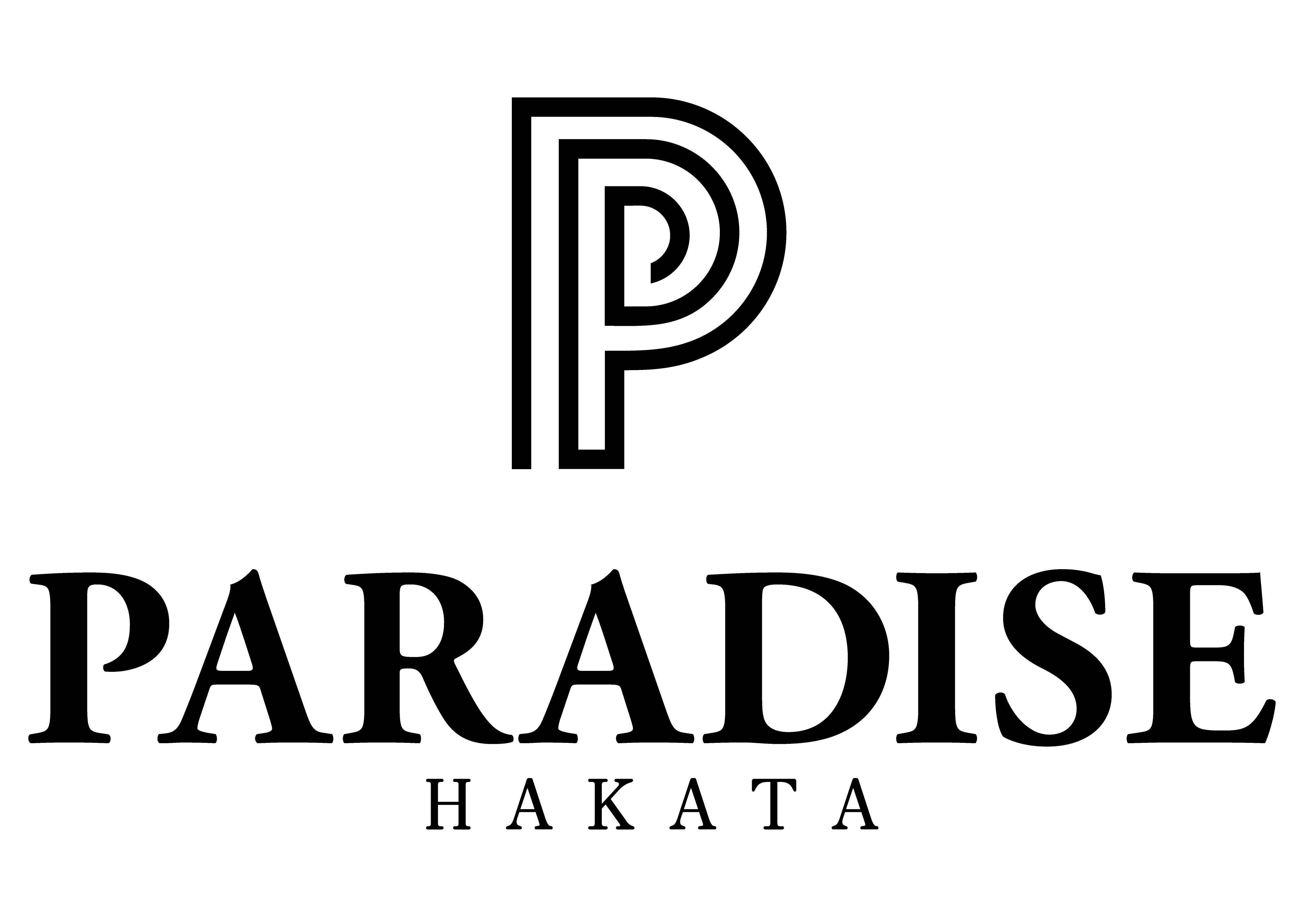 PARADISE 博多のフッターロゴ